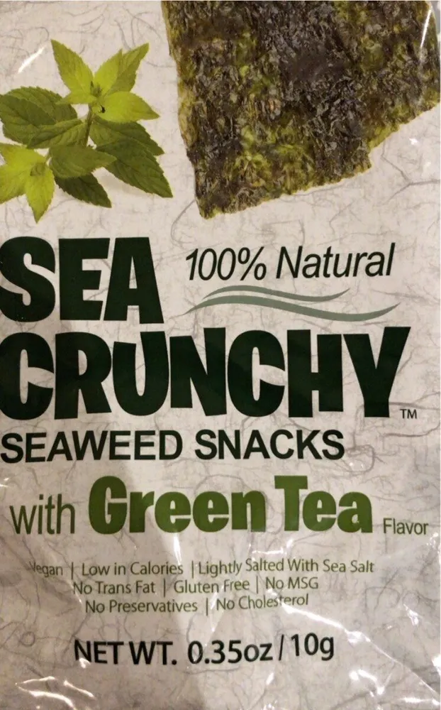 Seaweed snacks with Green Tea