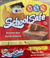School safe brownie bars