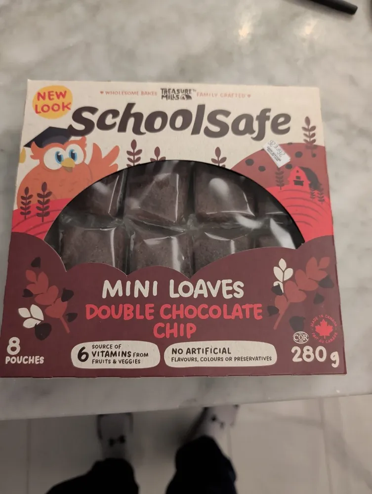 Double chocolate mini Loaves