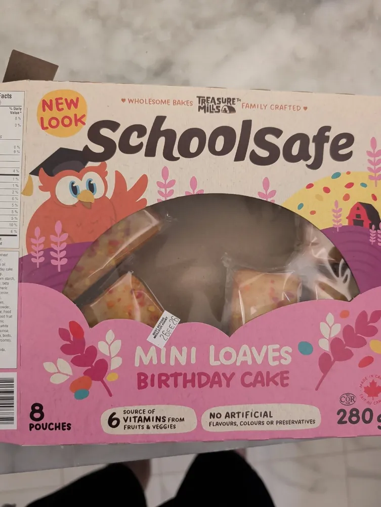 Mini Loaves birthday Cake
