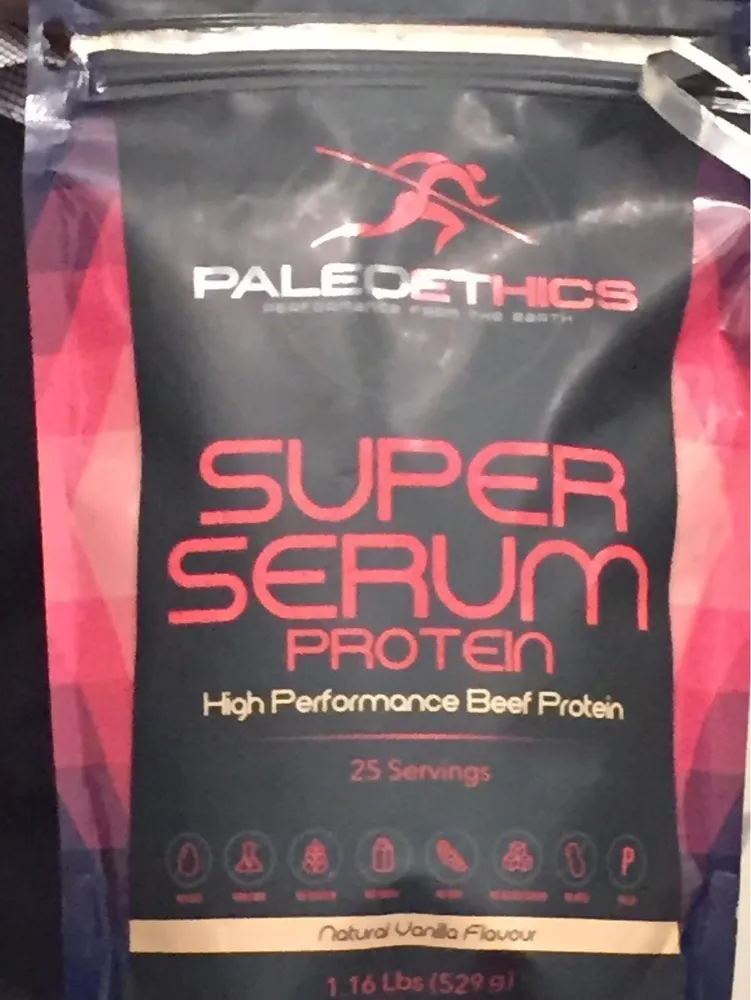 Super serum protein, natural vanilla