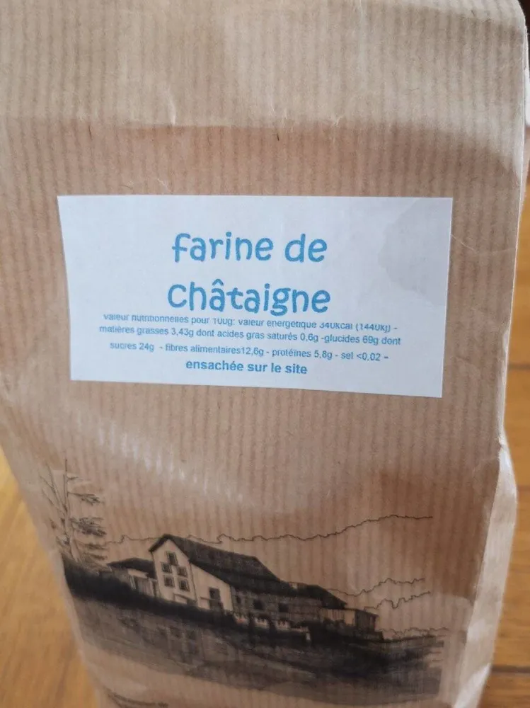 Farine de châtaigne