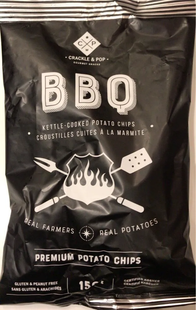 Kettle-cooked potato chips BBQ