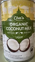 LAIT DE COCO BIOLOGIQUE LÉGER