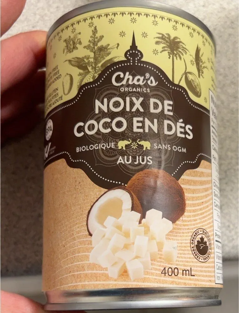 Coconut cubes