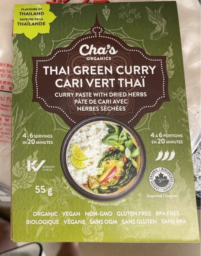 Thai green curry