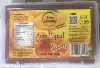 Aam Papad Mango Bar Sweet