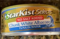 Chunk White Albacore Tuna in Water