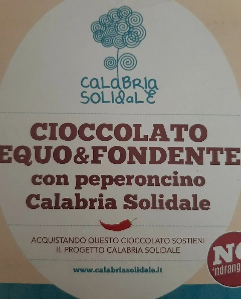 Cioccolato Calabria Solidale