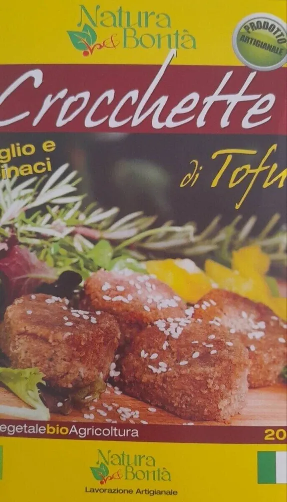 Crocchette di tofu, miglio e spinaci