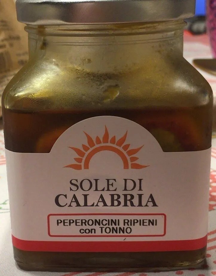 Peperoncini ripieni con tonno