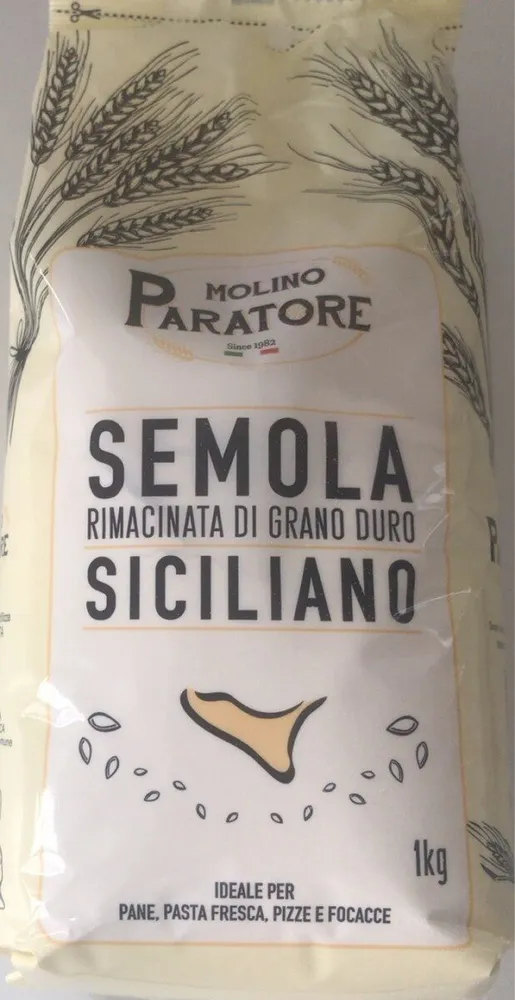 Semola rimacinata di grano duro siciliano