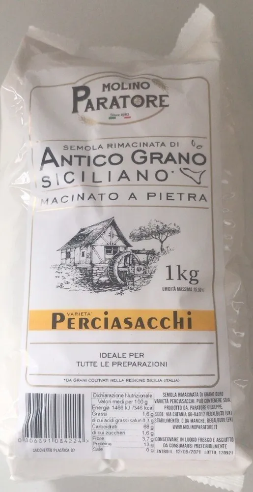 Semola rimaciata Perciasacchi