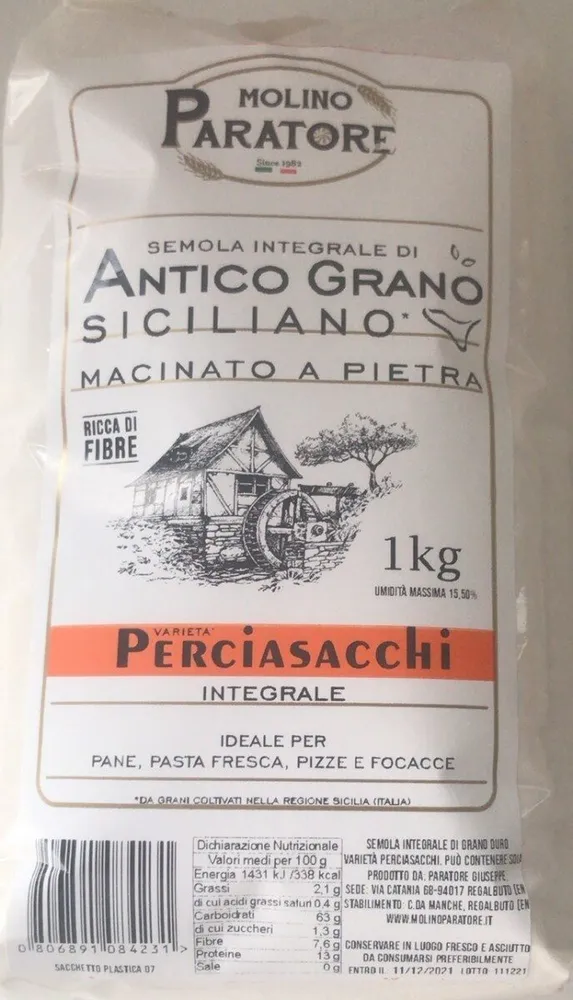 Semola integrale Perciasacchi