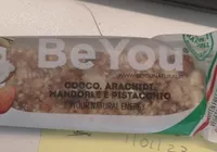 Cocco, arachidi, mandorle e pistacchio