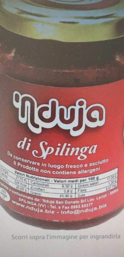 Ndujia Calabrese