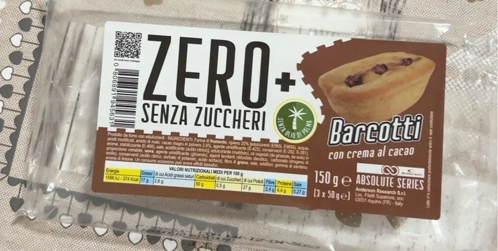 Barcotti con crema al cacao