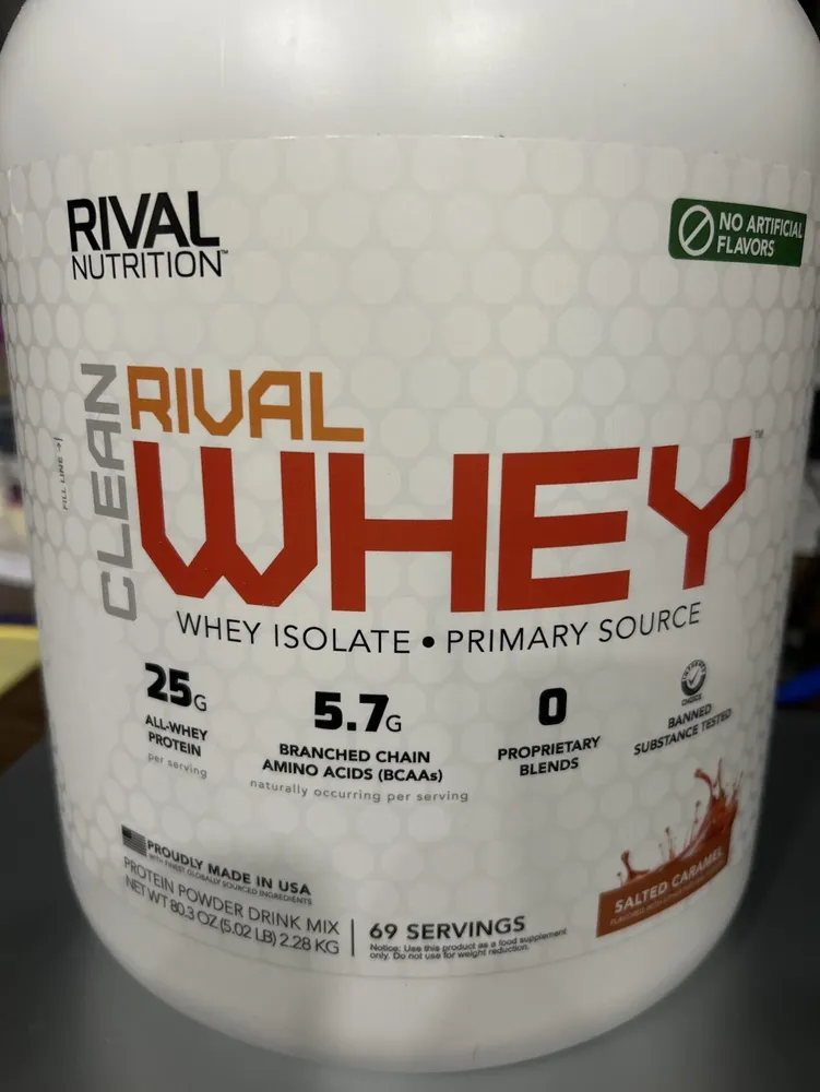 Clean Whey Isolate Salted Caramel
