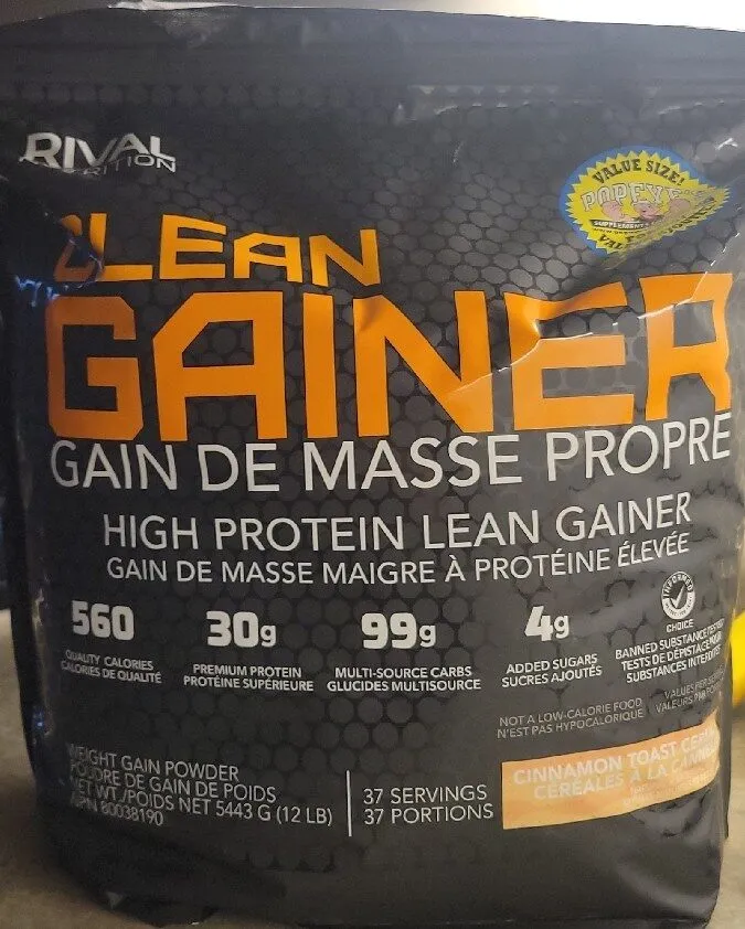 Clean Gainer Cinnamon Toast Cereal
