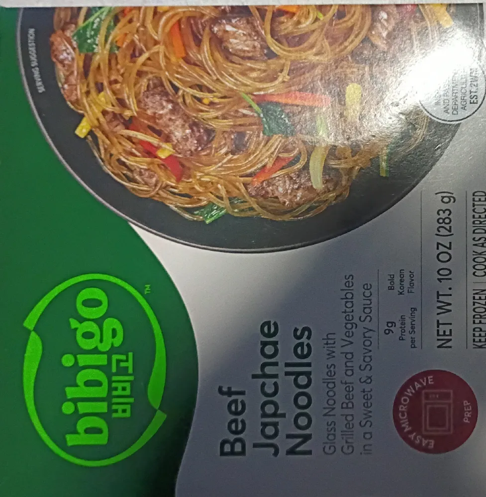 Beef Japchae Noodles - Glass Noodles With Grilled Beef & Vegetables In A Sweet & Savory Sauce