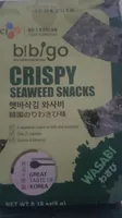 CJ Bibigo Crispy Seaweed Snacks - Wasabi Flavour (pack of 3)