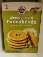Pfannkuchen mit Grüner Tee