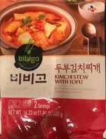 Kimchi stew with tofu