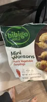 Mini Wontons Pork & Vegetable Dumplings