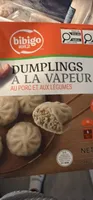 STEAMED DUMPLINGS PORK & VEGETABLE