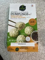 Steamed Dumplings Pork & Vegetables