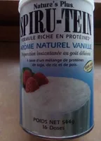 Spirutein Vanille 32 Doses - 554 G - Nature's Plus