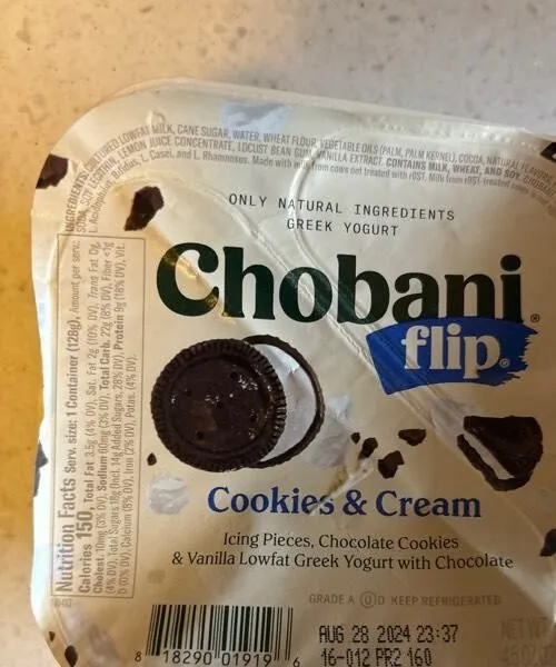 Chobani Flip Cookies & Cream