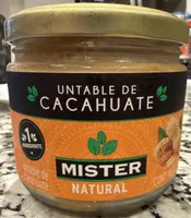 crema de cacahuate Mister