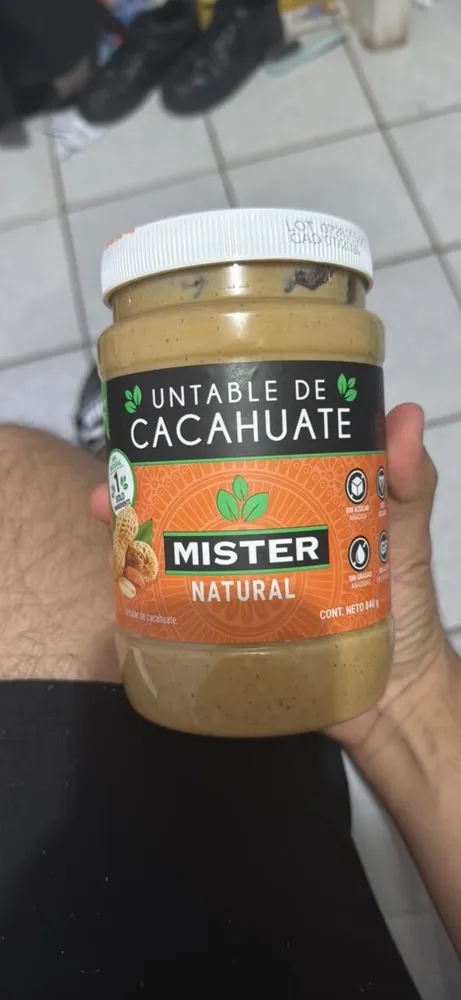 Mister natural untable de cacahuate
