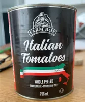 Whole peeled tomato