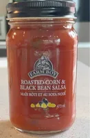 Roasted corn & black bean salsa