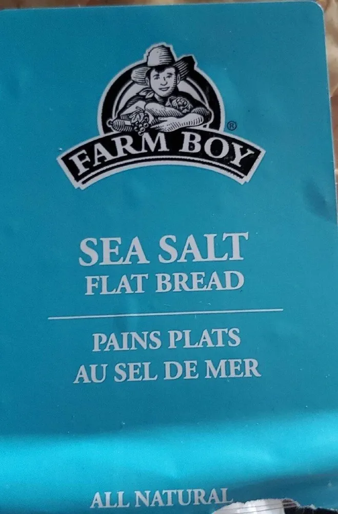 Farm Boy Sea Salt Flat Bread