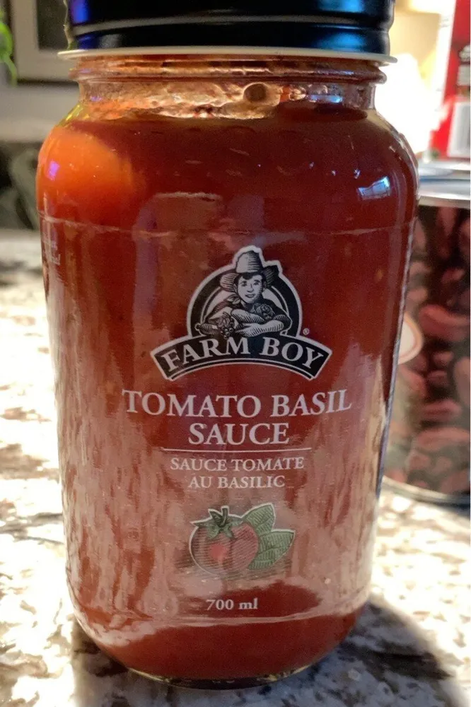 Tomato basil sauce