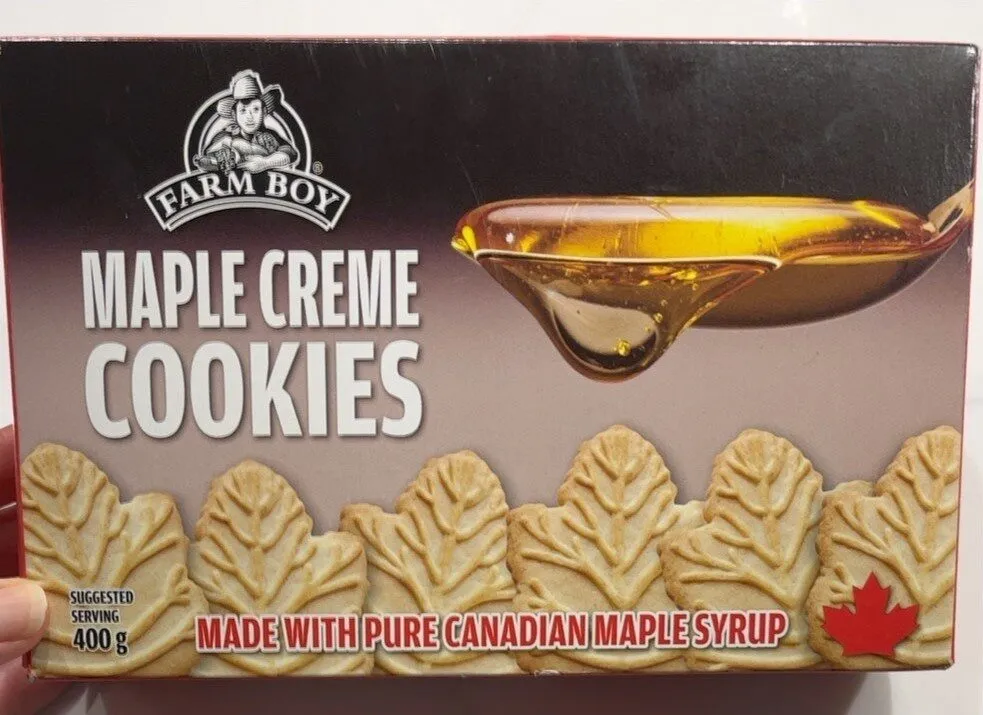 Maple creme cookies