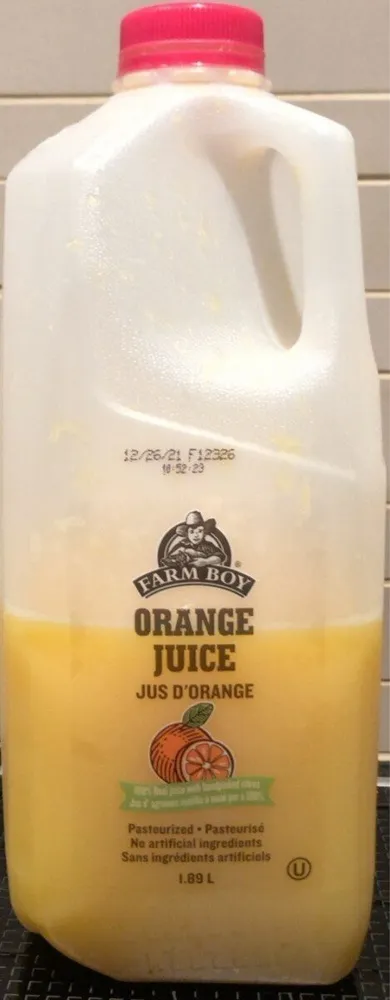 Jus d’orange