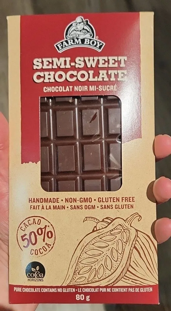 semi-sweet chocolate