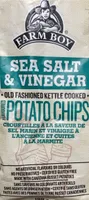 Sea salt and vinegar kettle chips