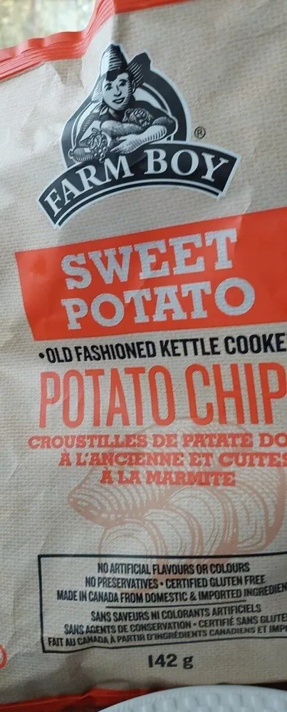 Farm Boy sweet potatoes chips