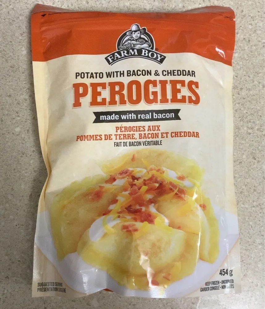 Potato Bacon Cheddar Pierogies
