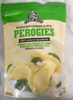 Potato With Spinach and Feta Perogies