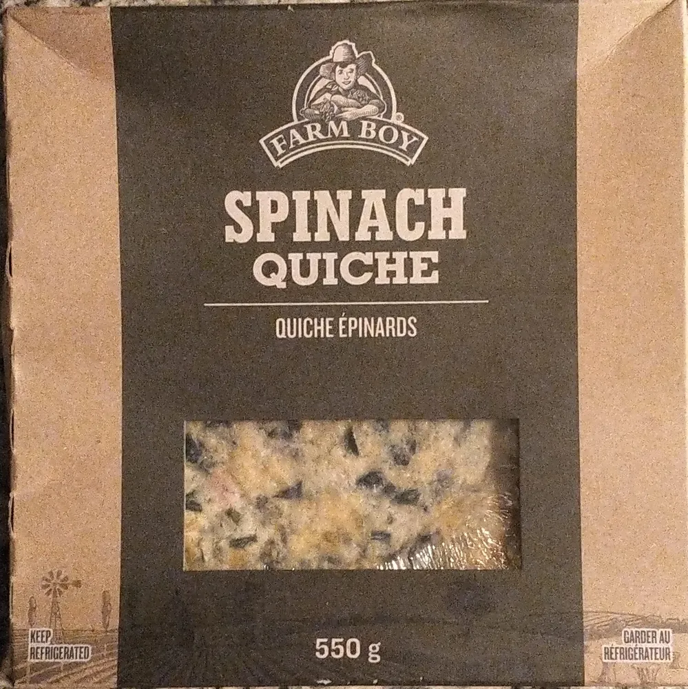 Spinach Quiche