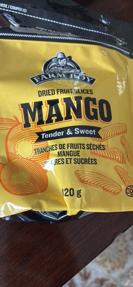 Dried fruit slices