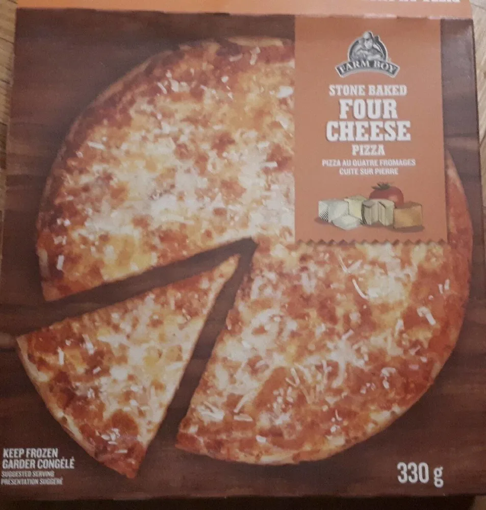 Stone Baked Four Cheese Pizza