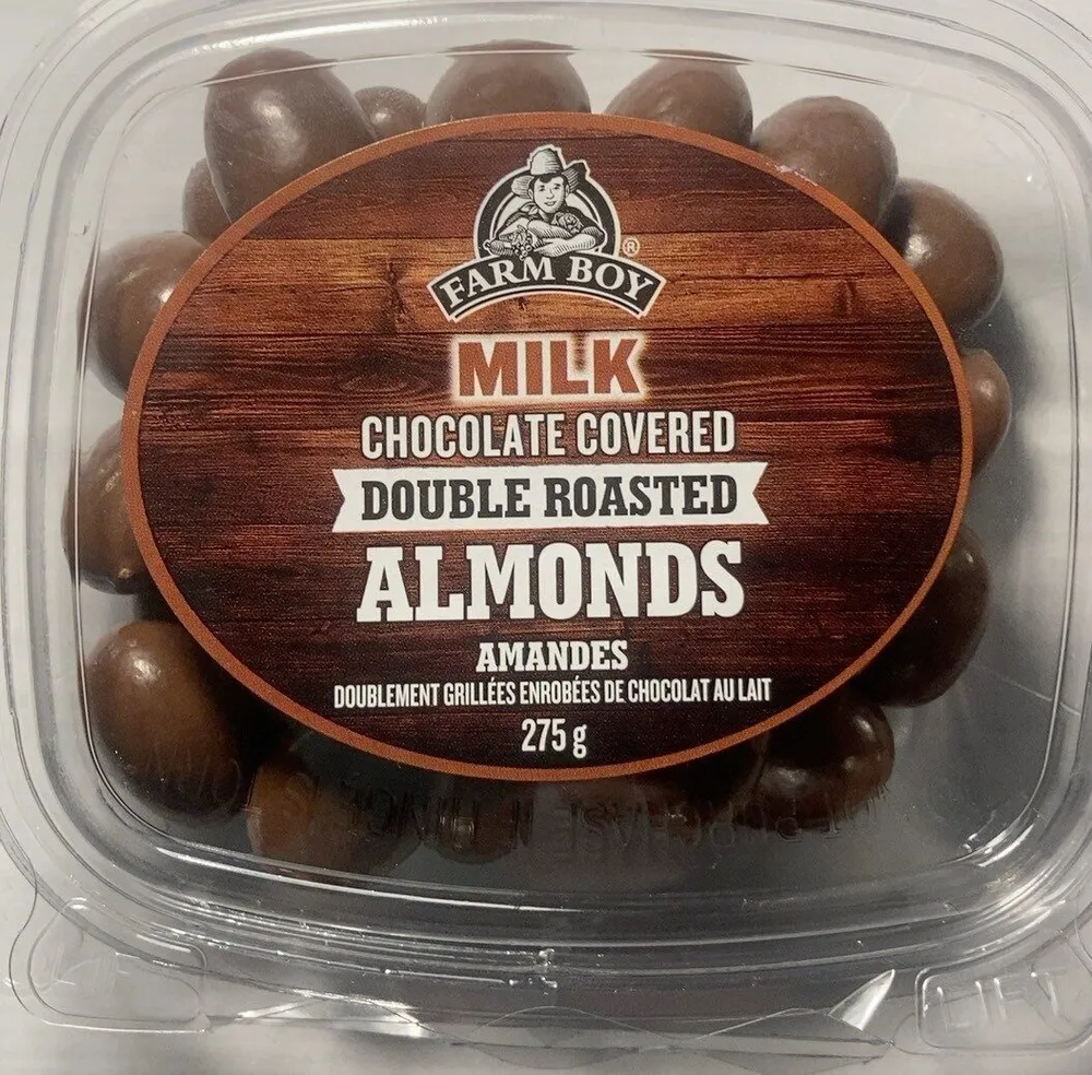Milk Chocolate-Covered Double-Roasted Almonds
