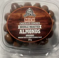 Milk Chocolate-Covered Double-Roasted Almonds